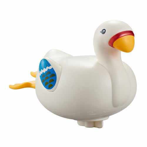 Baby Bath Toys Cute Cartoon Goose Dolphin Swimming Wind-up Clockwork