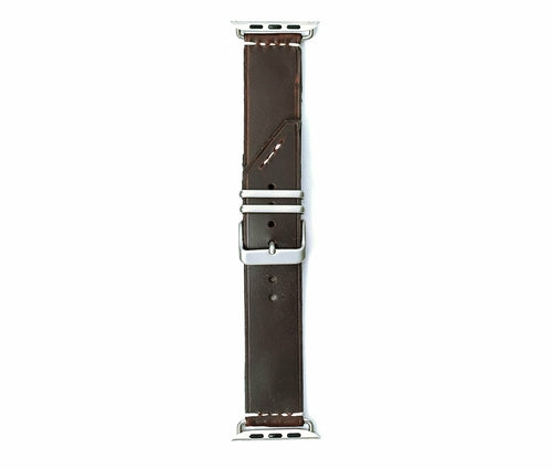 Classic Leather Apple Watch Band - Handcrafted Full Grain for All Models