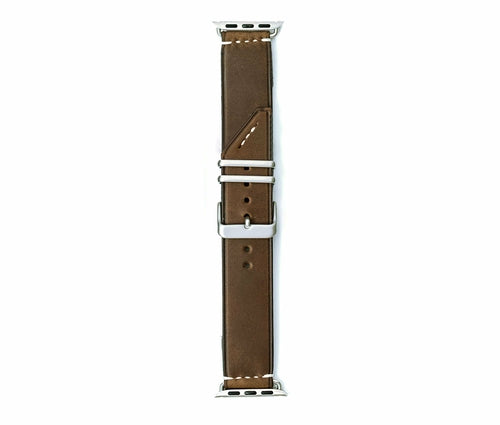 Classic Leather Apple Watch Band - Handcrafted Full Grain for All Models