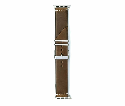 Classic Leather Apple Watch Band - Handcrafted Full Grain for All Models