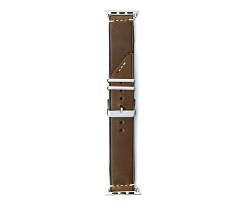 Classic Leather Apple Watch Band - Handcrafted Full Grain for All Models