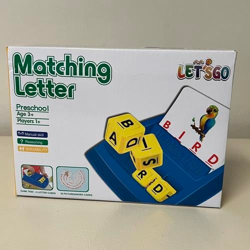Toys for 3-8 Year Olds Boys, Spelling Games for Kids Ages 4-8 Matching