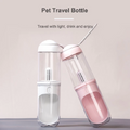 Pet Travel Water Bottle - Portable Dog Cat Water Dispenser for Outdoor