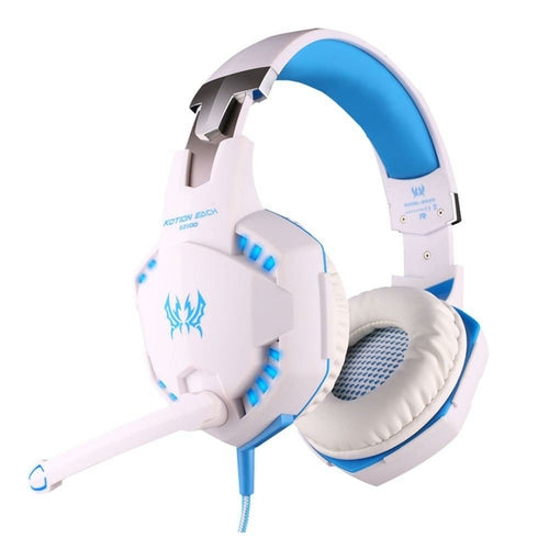 Gaming Headset with LED Lights - Vibration Surround Sound Headphones