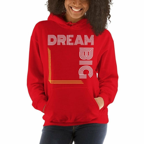 Women's Dream Big Graphic Hoodie - Pullover Sweatshirt